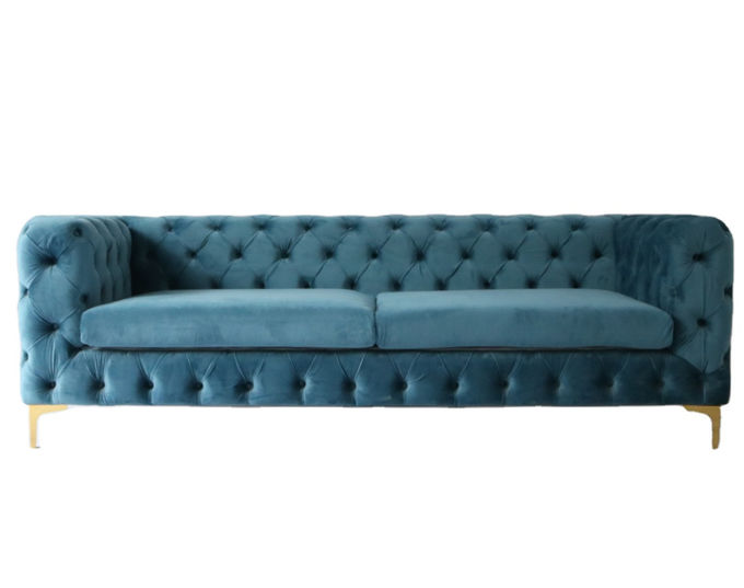 220*85*75cm europäisches modernes Chesterfield Sofa Set 1
