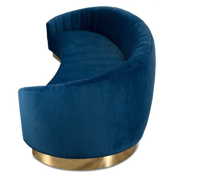 Europäische 224x97x83cm Wohnzimmer-Couches für Hauptmöbel 2