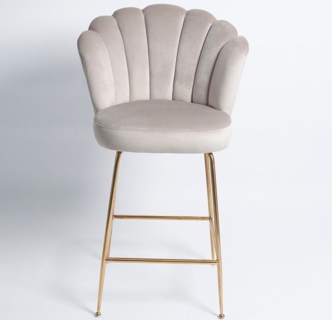 Moderne 52x58x110cm Samt-Esszimmer-Stühle der nordischen Art- 5