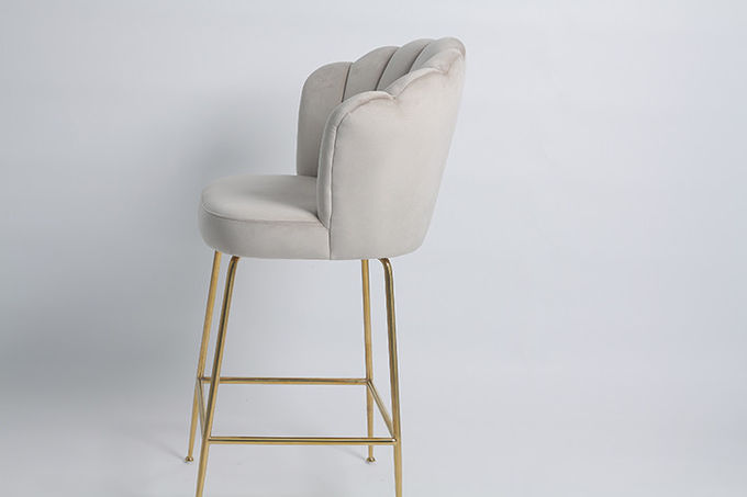 Moderne 52x58x110cm Samt-Esszimmer-Stühle der nordischen Art- 3