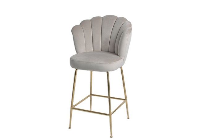 Moderne 52x58x110cm Samt-Esszimmer-Stühle der nordischen Art- 2