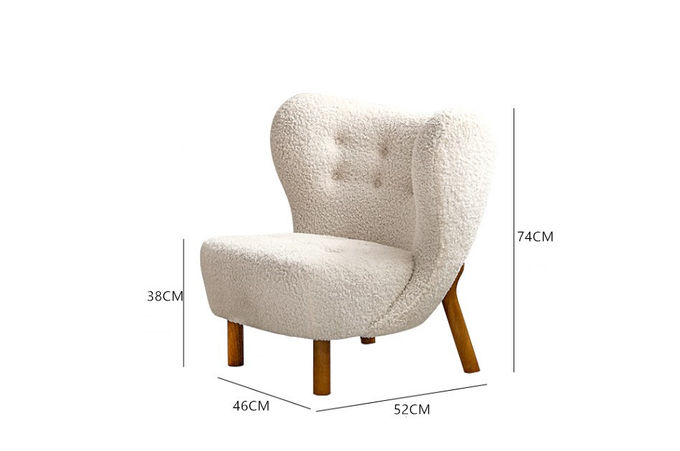 Nordischer Ins reden 46x52x74cm einzelnen Sofa Bed Chair an 6