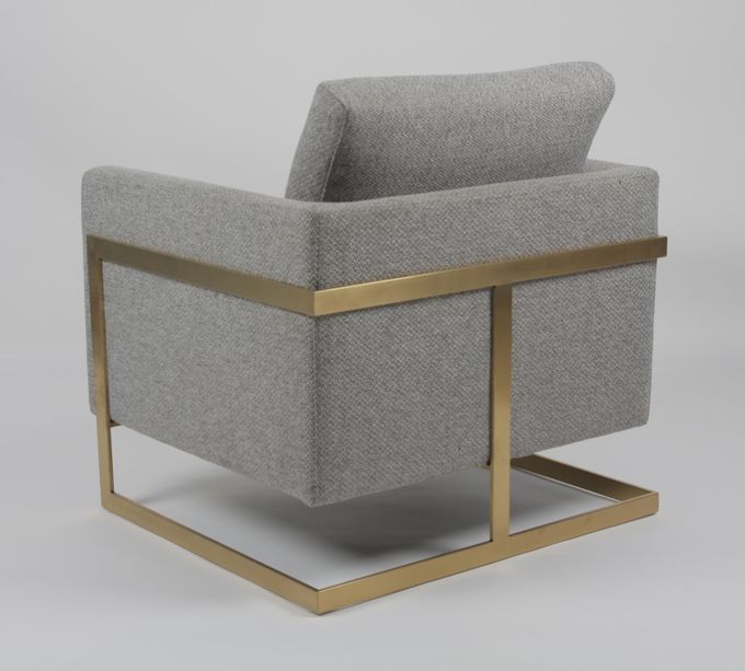 Im amerikanischen Stil Wohnzimmer-Sofa Gray Fabrics 83*75*85CM 1