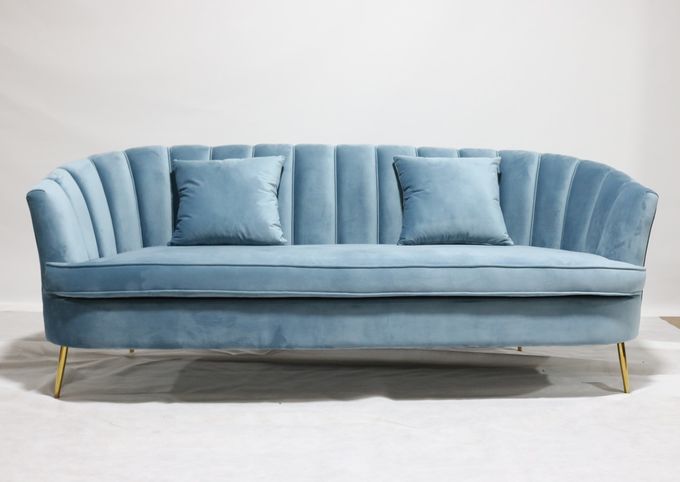 Gepolsterte 215x80x88cm Wohnzimmer-Möbel Sofa For Home 2