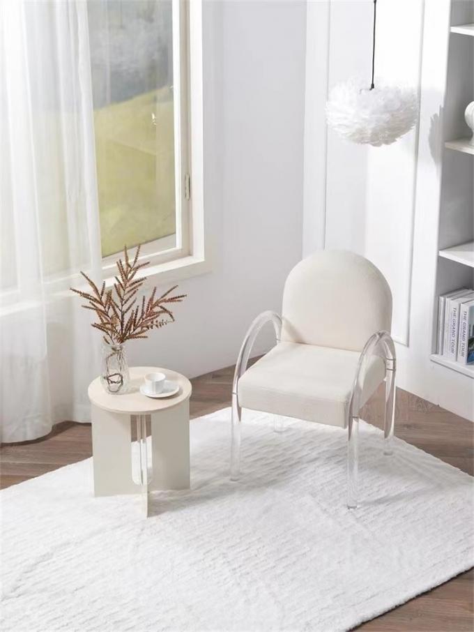 Zeitgenössisches Esszimmer-Stuhl-acrylsauerlicht-Luxushauptdekor 1