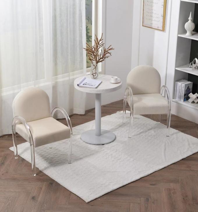 Zeitgenössisches Esszimmer-Stuhl-acrylsauerlicht-Luxushauptdekor 0